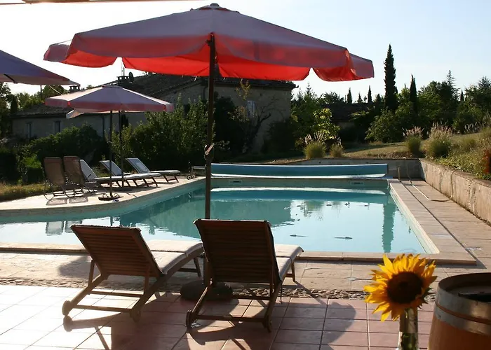 컨트리하우스 Puechblanc Et D'hote Dans Le Triangle D'or Gaillac-albi-cordes Sur Ciel Fayssac